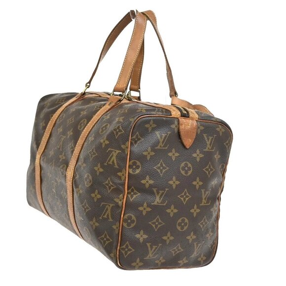LOUIS VUITTON Sac Souple 35 Travel Hand Bag Monogram Leather BN M41626 64FB838 - Picture 4 of 13